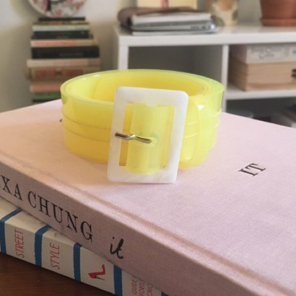 Tibi PVC Belt